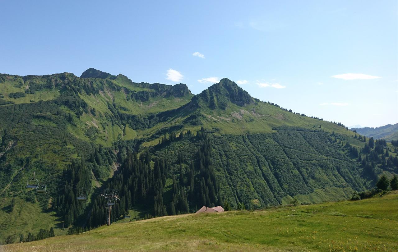 Haus Furka Hotel Damuels Bagian luar foto